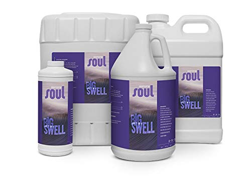 Soul Big Swell, Liquid Fertilizer for Hydroponics and Soil, 2-5-3, 1 Gallon