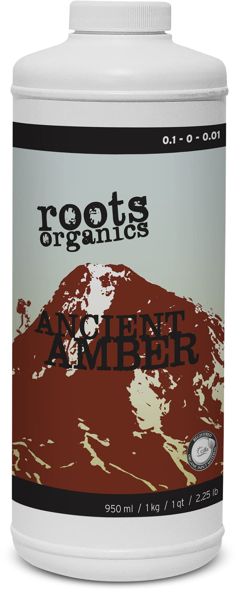Roots Organics Ancient Amber Fertilizer, 1-Quart