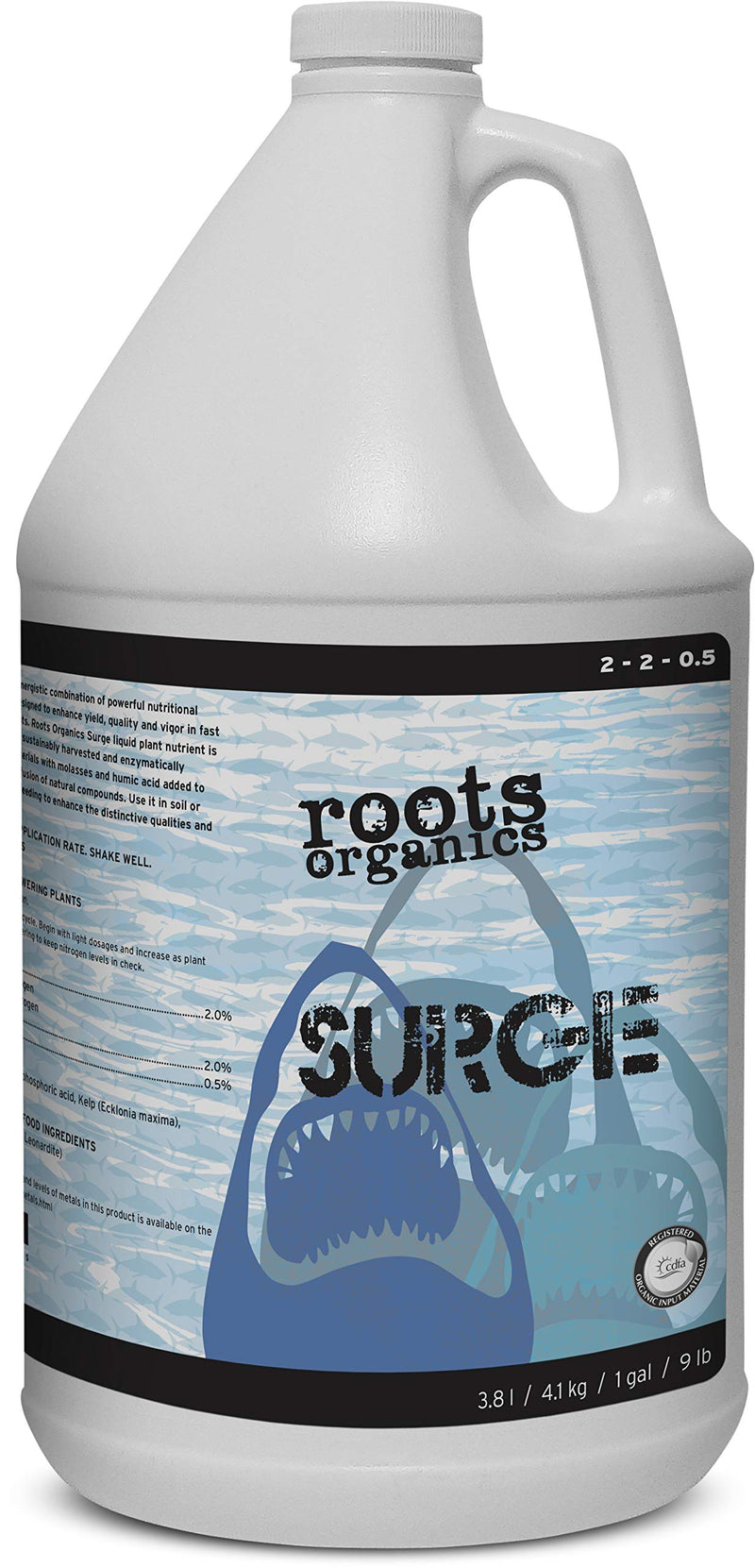 Roots Organics Surge Fertilizer, 1-Gallon