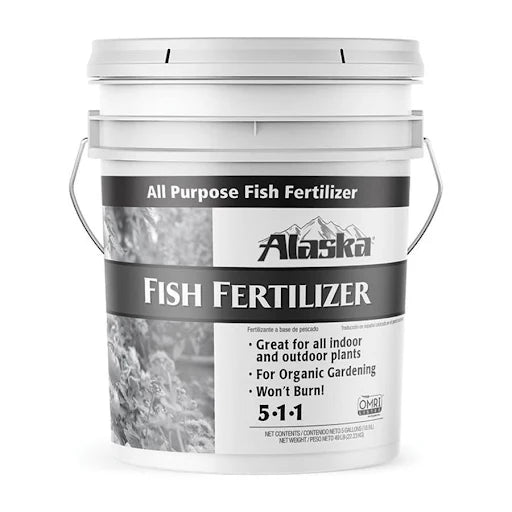 Alaska Fish Emulsion Fertilizer All Purpose 5-1-1