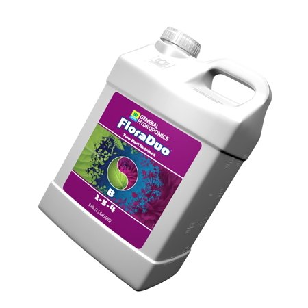 General Hydroponics 2.5 Gallon FloraDuo B Liquid Mineral Nutrient 9.46L  GH1684