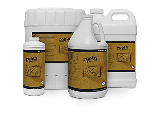 roots organics Trinity, Organic Plant & Rhizosphere Growth Enhancer.25-.1-1 NPK, 2.5 Gallon