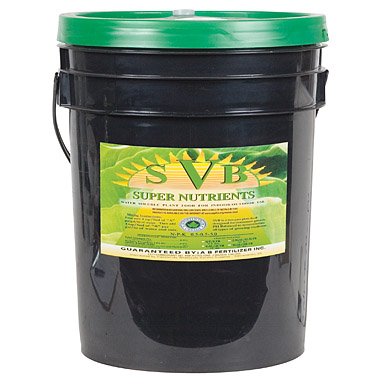 Super Nutrients Super Veg B SVB 5 Gal