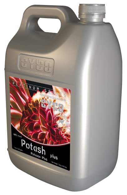 CYCO Potash Plus, Liquid Nutrient for Hydroponic Plants, 0-4-6, 5 Liters