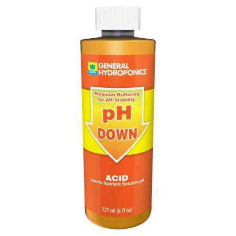General Hydroponics pH Down, 8 oz