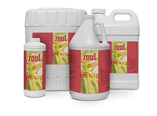 Soul Infinity, Liquid Fertilizer for Hydroponics and Soil, 0.5-2-1, 1 Gallon