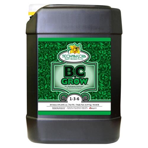 Technaflora B.C. Grow 1-3 - 6 B. C. Grow 20 Liter