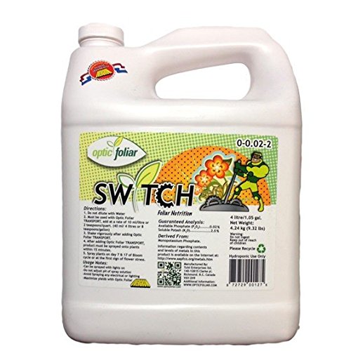 Optic Foliar Switch 4 Liters / 1.05 Gallon