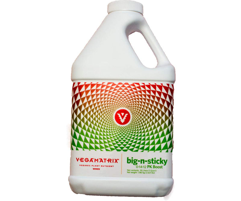 Vegamatrix VX20020 Big-N-Sticky, 1 gal (4/cs) Nutrient, 1 Gallon, White