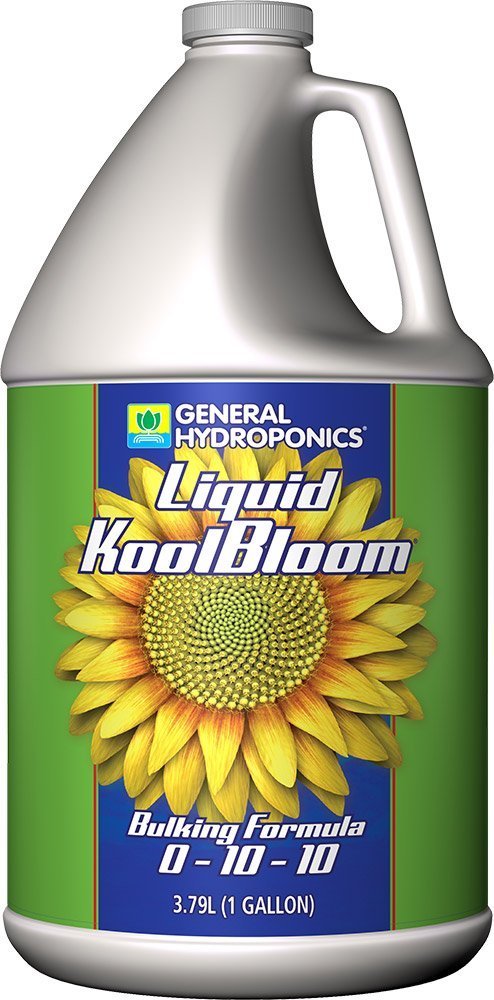 General Hydroponics Liquid KoolBloom 0-10-10, Promotes Intense Flowering, Helps Facilitate Bulking and Ripening in Annuals, Use in Hydroponics, Soil, and Coco Coir - Concentrate, 1 gal