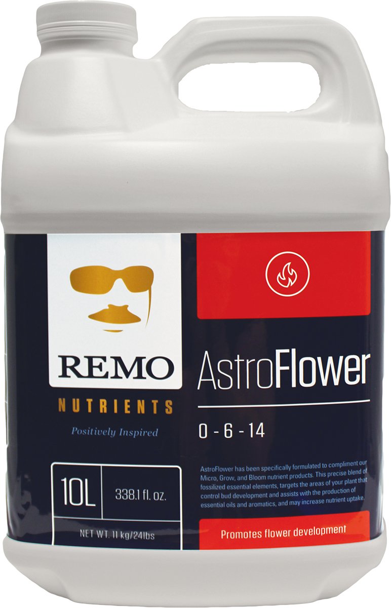 Remo Nutrients RN71440 Remo AstroFlower 10L Nutrient, White