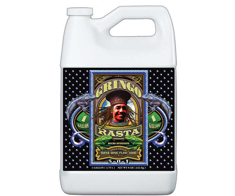 FoxFarm 733276 Gringo Rasta Super Sonic Plant Tonic Liquid Fertilizer, 1 Gallon