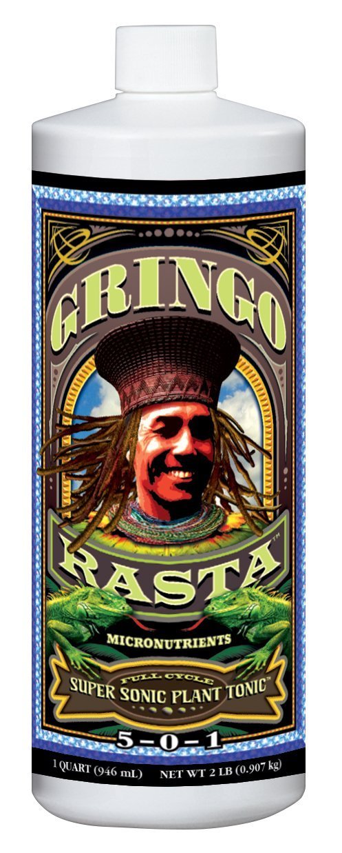 FoxFarm 733275 Gringo Rasta Super Sonic Plant Tonic Liquid Fertilizer, 1 Quart