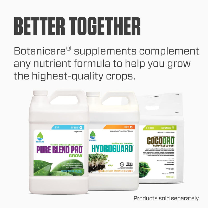 Botanicare Cal-Mag Plus, A Calcium, Magnesium, And Iron Plant Supplement, Corrects Common Plant Deficiencies, Add To Water Or Use As A Spray, 2-0-0 NPK, 5 Gallon