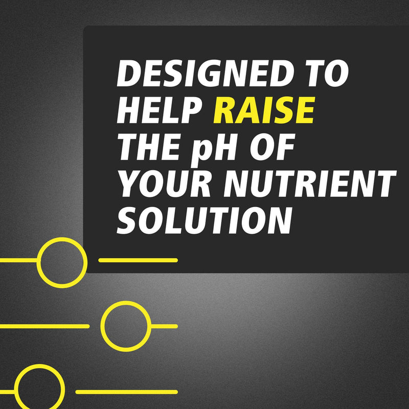 General Hydroponics pH Up Liquid Premium Buffering For pH Stability, 1-Gallon