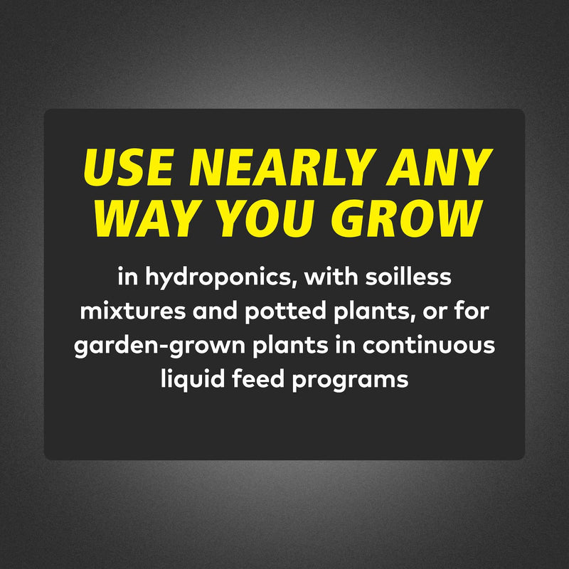 General Hydroponics FloraNova Grow 7-4-10, Robust Strength of Dry Fertilizer But in Rapid Liquid Form, Use for Hydroponics, Soilless Mixtures, Containers & Garden Grown Plants, 1-Gallon