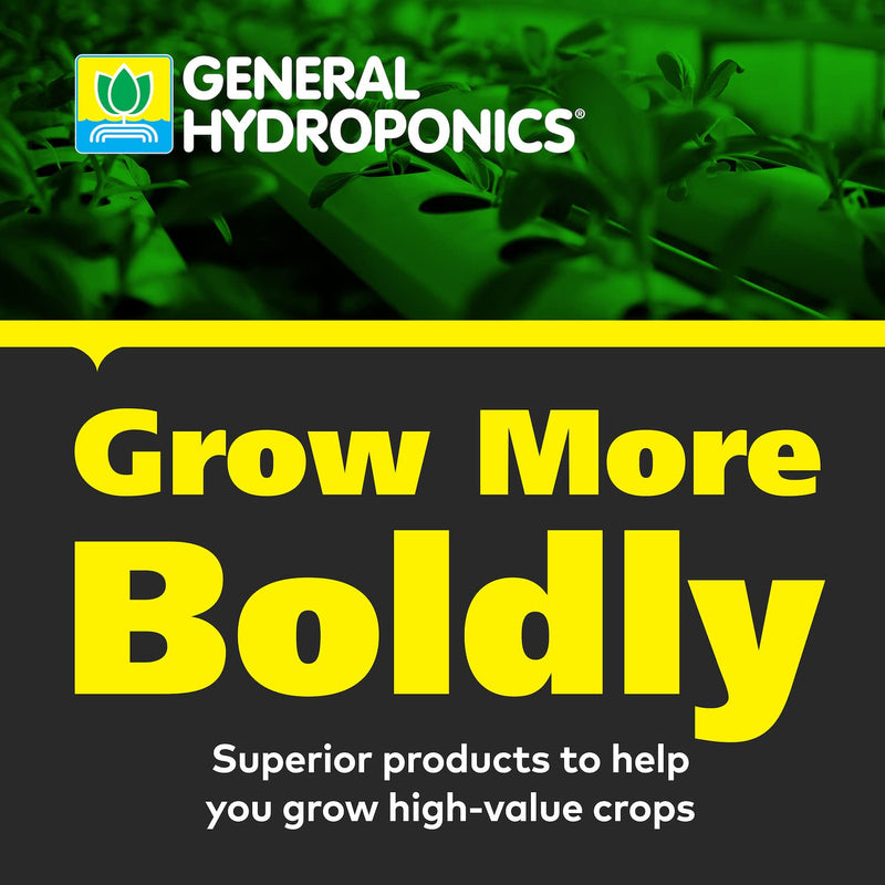 General Hydroponics FloraNova Grow 7-4-10, Robust Strength of Dry Fertilizer But in Rapid Liquid Form, Use for Hydroponics, Soilless Mixtures, Containers & Garden Grown Plants, 1-Gallon