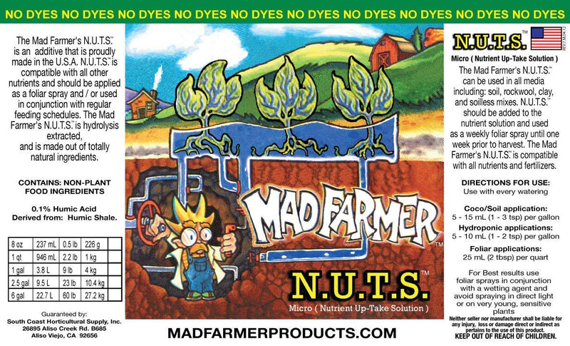 Mad Farmer Nutrient Uptake Solution Quart
