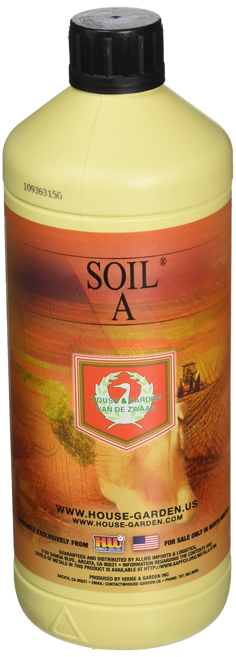 House & Garden HGSOA01L Soil Nutrient A Fertilizer, 1 L