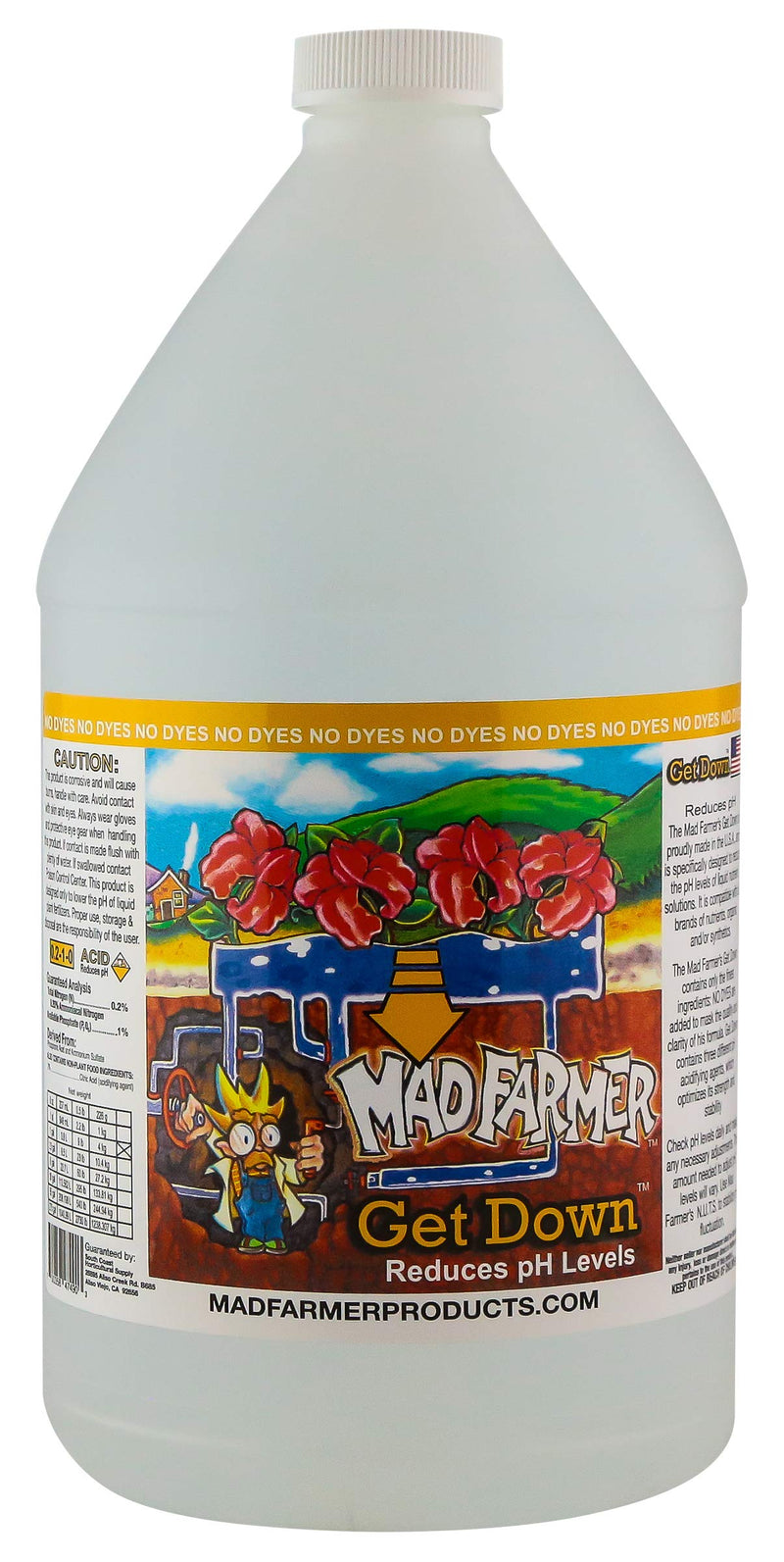 Mad Farmer Get Down pH Adjuster - 1 Gallon