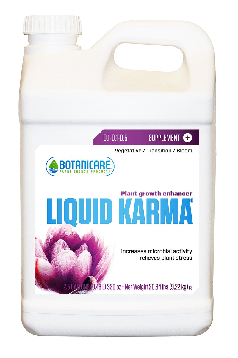 Botanicare Liquid Karma Supplemental Nutrient for Indoor Growing, 2.5 Gal.