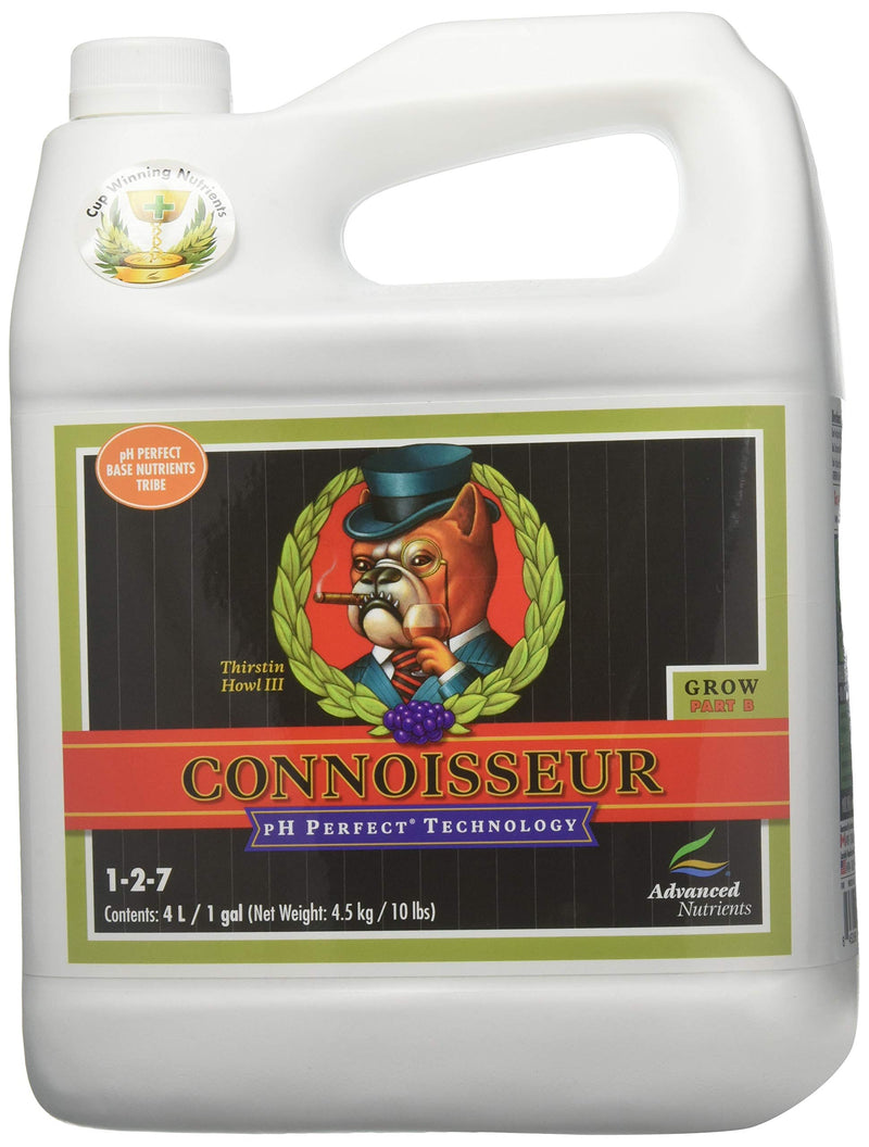 Advanced Nutrients pH Perfect Connoisseur Grow Part B Plant Nutrient, 4 L
